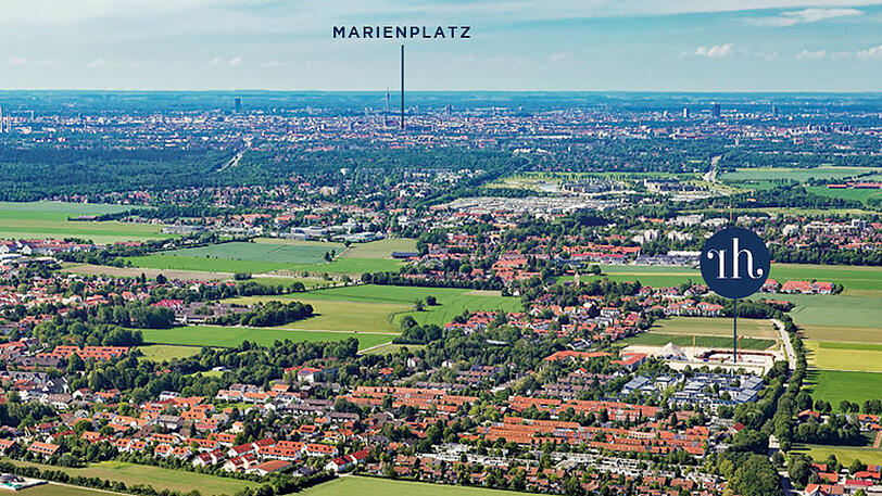 Die Lage - Unmittelbar vor den Toren der Stadt