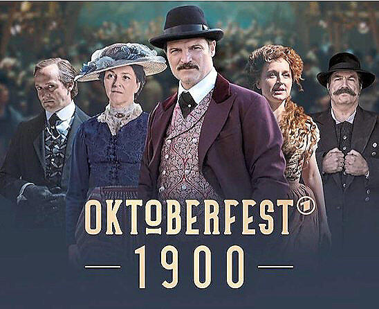 "Oktoberfest 1900": FFS (r.) ist der TV-Mann von Martina Gedeck (l.).