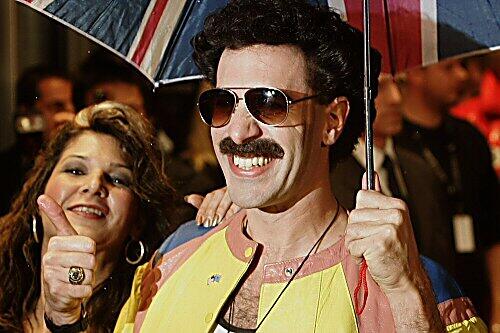 Sascha Baron Cohen als 'Borat'