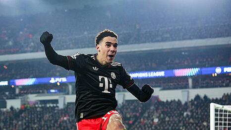 Jamal Musiala erzielte gegen Eindhoven den ersten Treffer seit seiner schweren Verletzung.