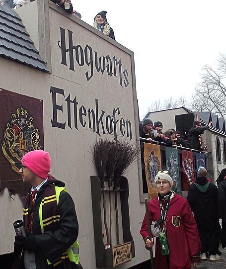 Harry Potter und Hogwarts durften natürlich nicht fehlen.