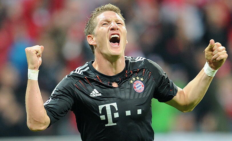 Er war irgendwie alles am Mittwoch: Bastian Schweinsteiger, der Rückkehrer, Erlöser, Spielmacher, Torschütze. Die Bilder