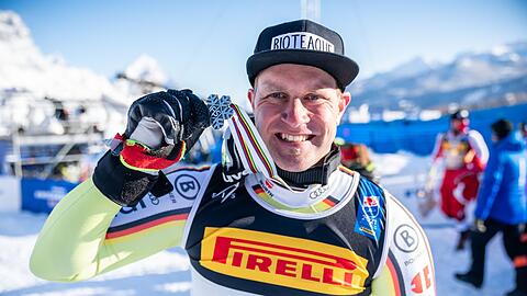 Mit WM-Silber 2021 in Cortina d'Ampezzo feierte Romed Baumann seinen gr&ouml;&szlig;ten Erfolg. (Archivbild)