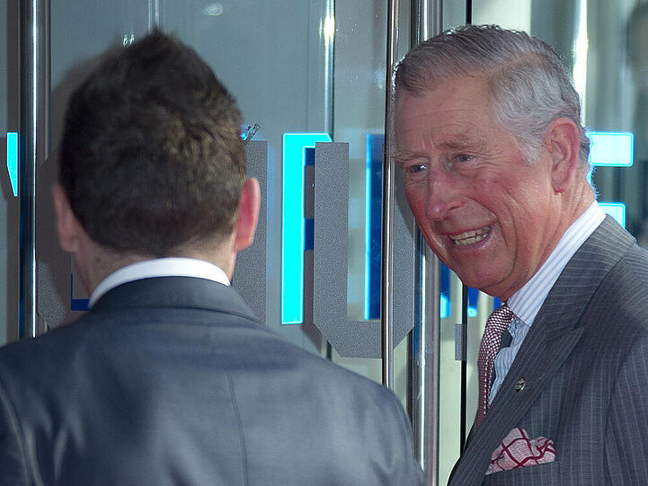 Prinz Charles während einer Veranstaltung in London