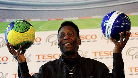 Brasiliens Fußballlegende Pelé wird 75.