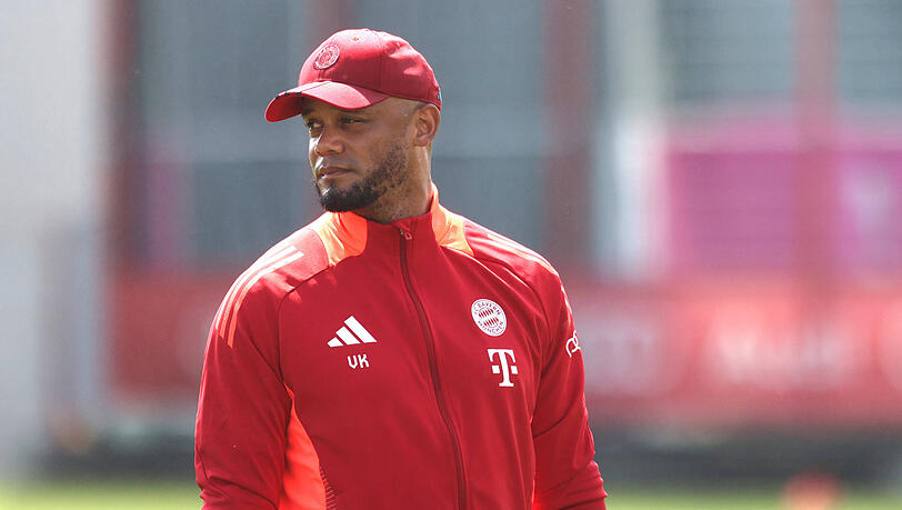Trainer des FC Bayern: Vincent Kompany. Trainer des FC Bayern: Vincent Kompany.