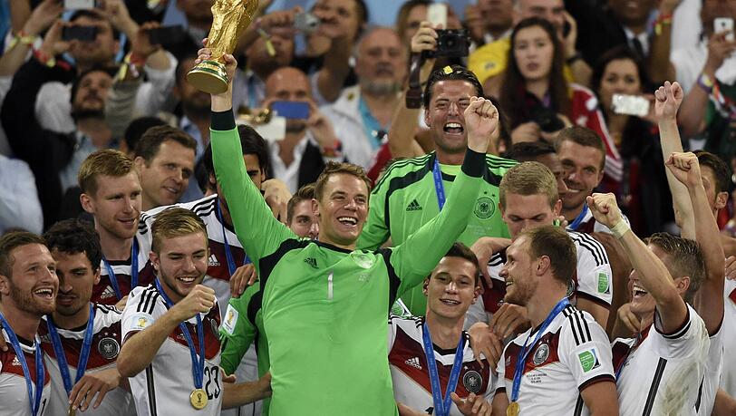 Höhepunkt seiner Nationalmannschaftskarriere: Der WM-Titel 2014 in Brasilien.