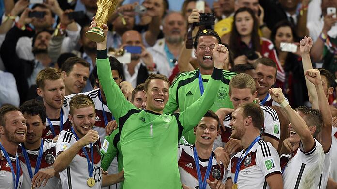 Höhepunkt seiner Nationalmannschaftskarriere: Der WM-Titel 2014 in Brasilien.