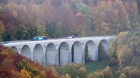 Der Albaufstieg der A8 wird gesperrt. (Archivbild)