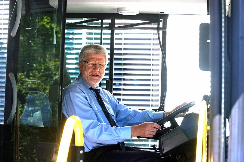 Schildert seine Sicht der Dinge: Busfahrer Otto Schultze.