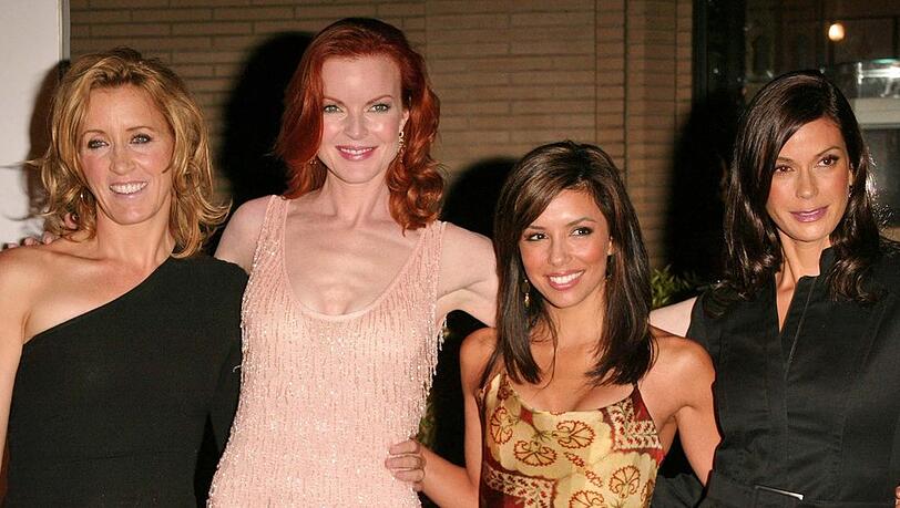 Felicity Huffman, Marcia Cross, Eva Longoria und Teri Hatcher (v.l.n.r.) wurden durch "Desperate Housewives" zu großen Stars.