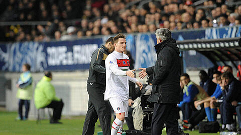 Kevin Gameiro trainerte von 2011 bis 2013 unter Carlo Ancelotti.