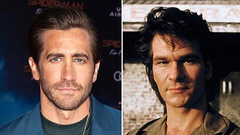 Jake Gyllenhaal (l.) tritt im "Road House"-Remake in die Fußstapfen von Patrick Swayze.