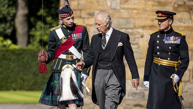 König Charles III. ist derzeit fast ununterbrochen unterwegs.