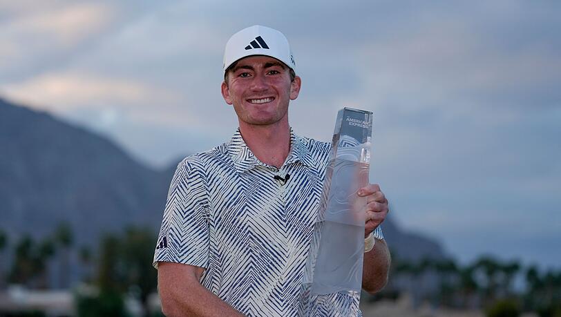 Er ist gerade einmal 20 Jahre alt, studiert an der University of Alabama und hat ein Turnier auf der PGA-Tour gewonnen: Nick Dunlap.