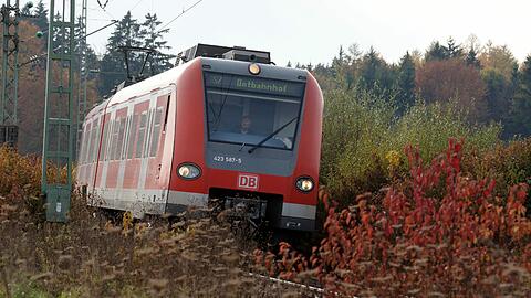 Die S-Bahn in München.
