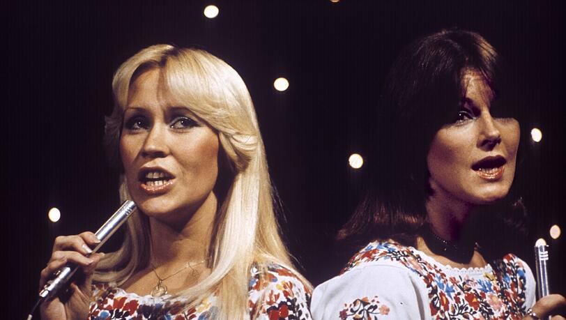 Eine Stimme, die ihm Ohr bleibt: Abba-Superstar Agnetha Fältskog bei einem Konzert 1976. Eine Stimme, die ihm Ohr bleibt: Abba-Superstar Agnetha Fältskog bei einem Konzert 1976.