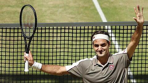 Roger Federer besiegte im Finale David Goffin mit 7:6 (7:2), 6:1.