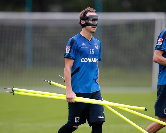 Das Löwen-Training mit den Neuzugängen. Die Bilder von der Grünwalder