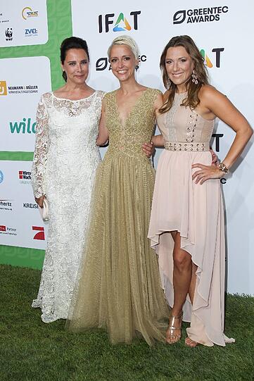 Désirée Nosbusch mit Alexia Osswald und Simone Ballack