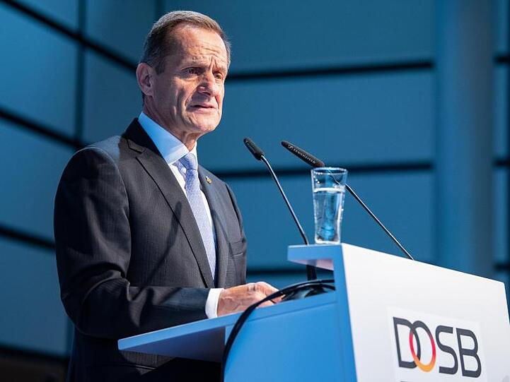 Fordert härtere Strafen für Dopingsünder: DOSB-Präsdient Alfons Hörmann.