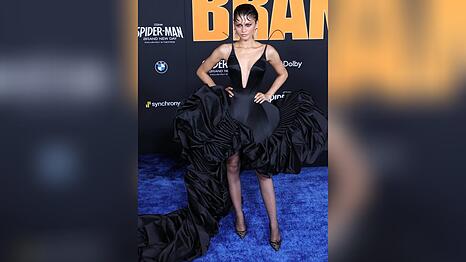 Zendaya in ihrem Spinnen-Outfit.