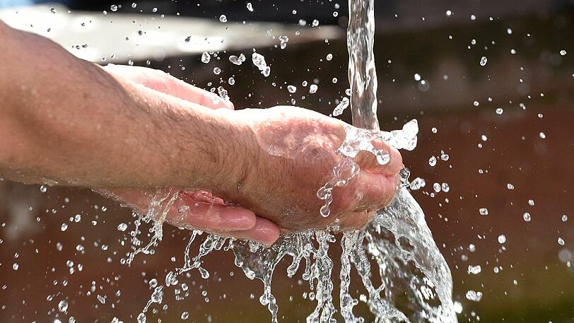 Am Rindermarkt soll bald Trinkwasser sprudeln. Foto: Uwe Zucchi/dpa
