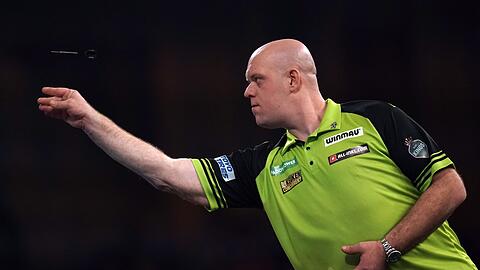 Kann sich Darts bei Olympia vorstellen: Michael van Gerwen.