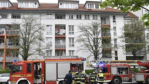Die Feuerwehr war mit einem Großaufgebot vor Ort.