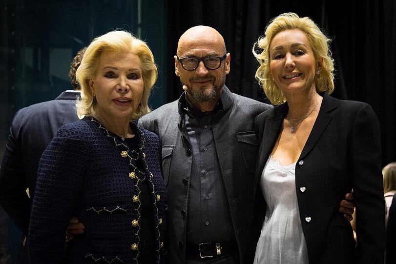 Jochen Schweizer mit Ute Ohoven und Tochter Claudia