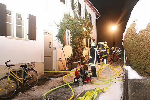 Der Brand in Weßling: Etwa 50 Feuerwehrmänner waren im Einsatz.