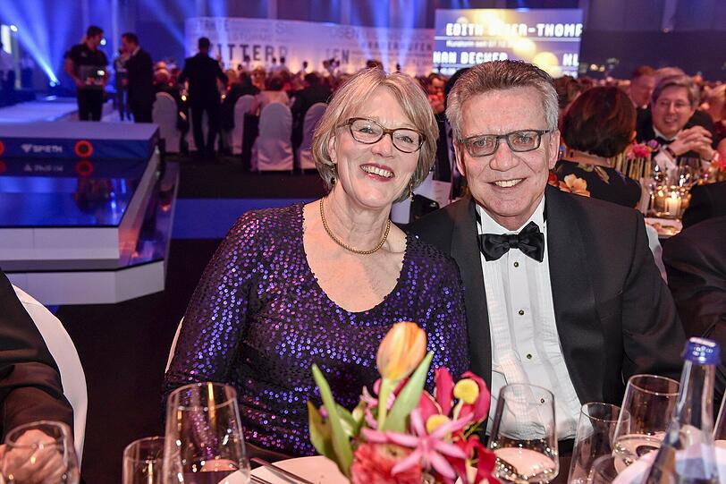 Bundesinnenminister Dr. Thomas de Maiziere (CDU) und Ehefrau Martina