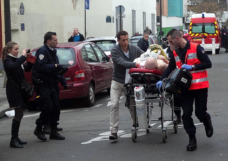 Mord-Massaker in Paris: Bilder vom Terror-Anschlag auf "Charlie Hebdo"