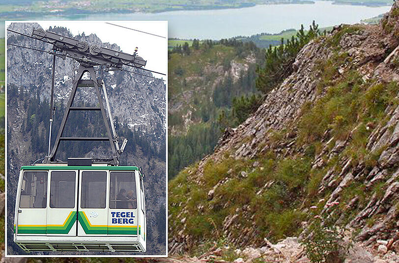 Schwerer Unfall am Tegelberg (Symbolbild)