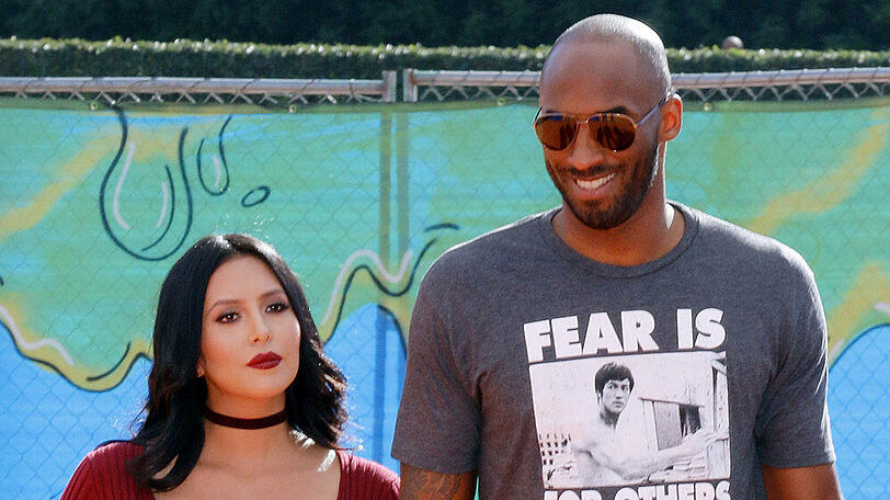 Vanessa und Kobe Bryant im Jahr 2016.