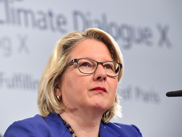 Die Weltgemeinschaft sei "noch längst nicht auf Kurs", mahnt Bundesumweltministerin Svenja Schulze.