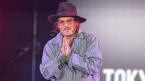 Johnny Depp Anfang Dezember bei einem Filmevent in Tokio.