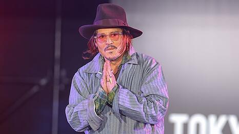 Johnny Depp Anfang Dezember bei einem Filmevent in Tokio.
