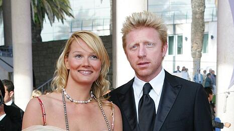 Boris Becker und Franziska van Almsick im Jahr 2005.