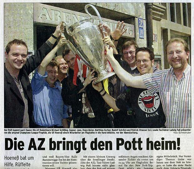So berichtete die AZ 2001.
