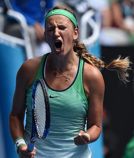 Vergab im zweiten Abschnitt fünf Satzbälle: Victoria Asarenka.
