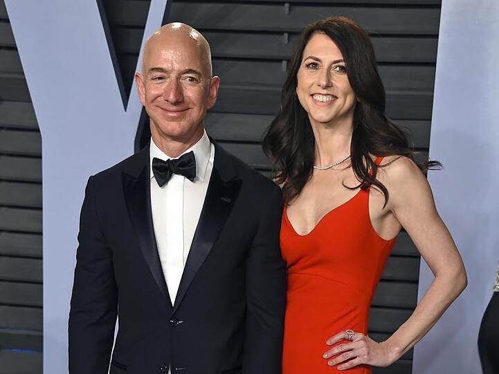Jeff und MacKenzie Bezos waren 25 Jahre miteinander verheiratet.