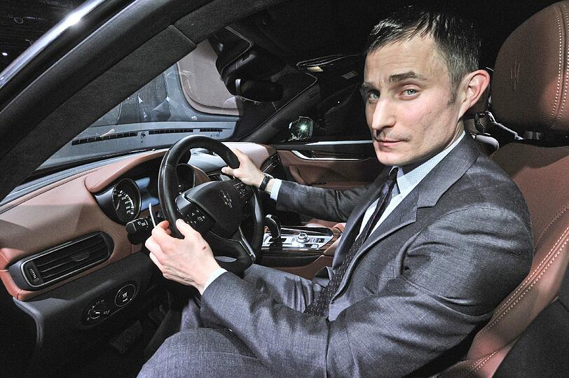 Clemens Schick im Maserati