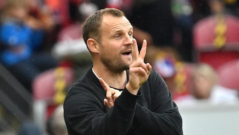 Der Mainzer Trainer Bo Svensson will mit seinem Team auch gegen Gladbach gewinnen.