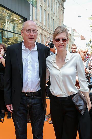 Matti Geschonneck mit Ehefrau Ina Weisse
