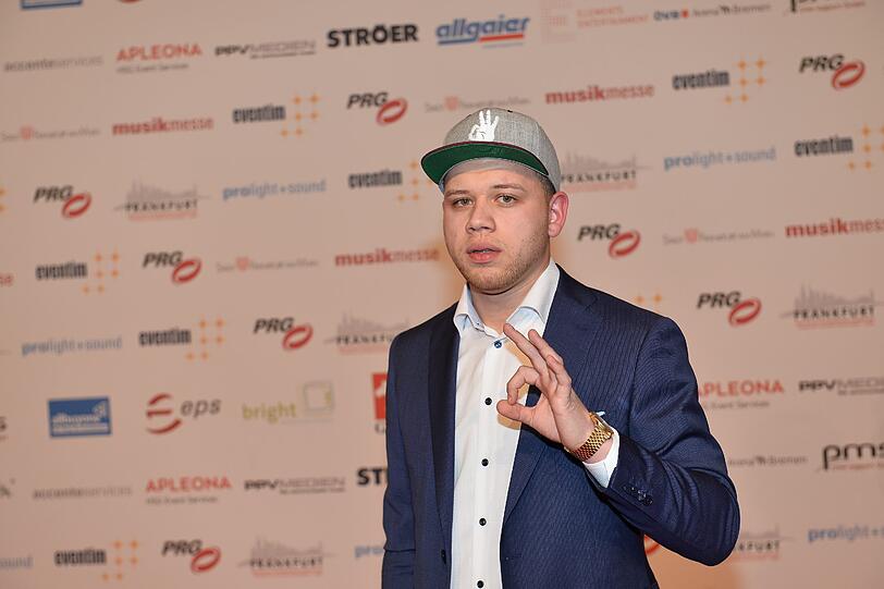 Tay Schmedtmann beim LEA Award 2017