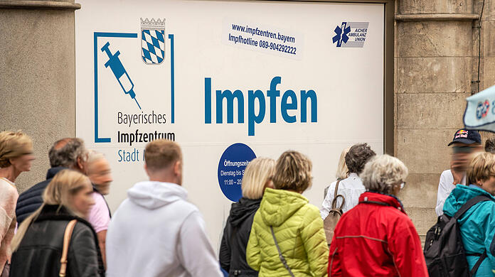 Auch hier gibt's die neuen Impfstoffe: Die Impfstelle am Marienplatz.