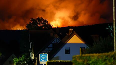 In Monschau-Kalterherberg wurden am Sonntagabend etwa 30 Bewohner evakuiert.