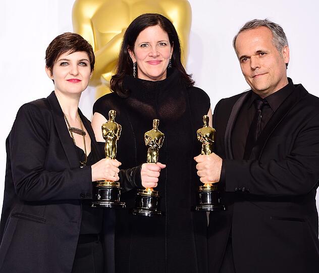 Strahlende Gewinner, Bilder aus der Show: So waren die Oscars 2015