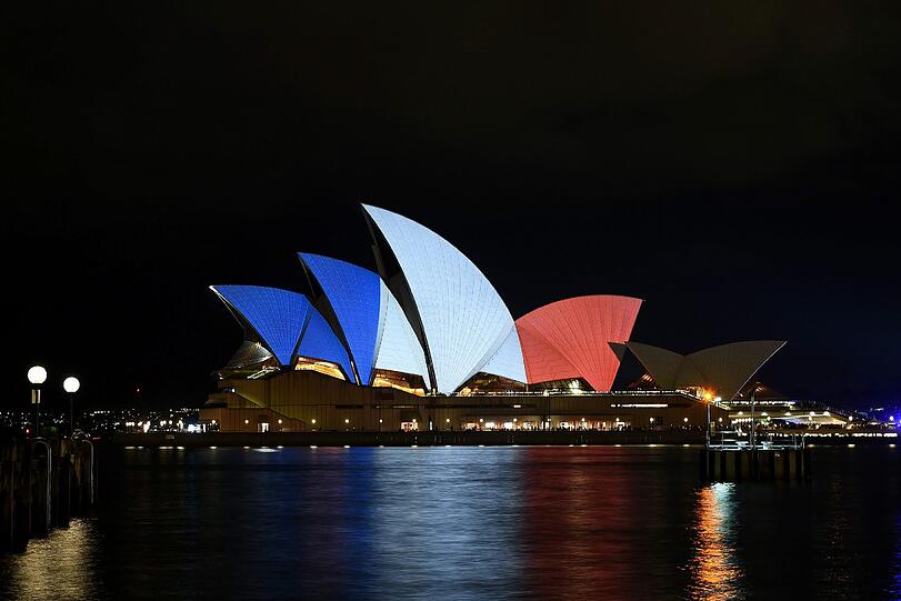 Das Opera House in der australischen Hauptstadt Sydney.